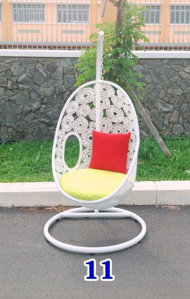 Ghế xích đu đồng tiền hai lớp KH11