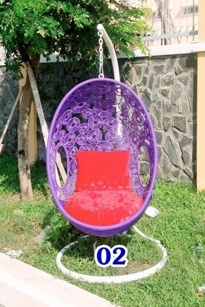 Ghế xích đu đồng tiền Oval KH02