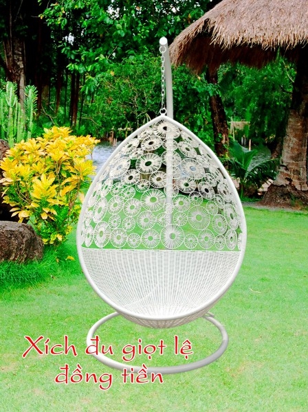 Ghế xích đu giọt lệ đồng tiền KH08