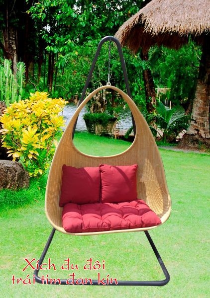 Ghế xích đu kín Tim KH29